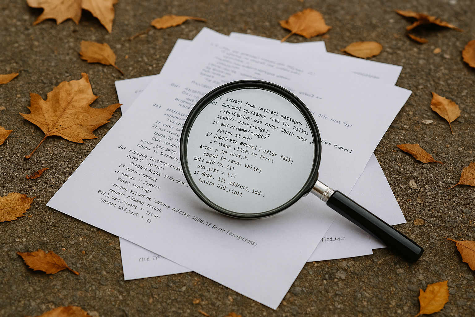 Lupa sobre código python